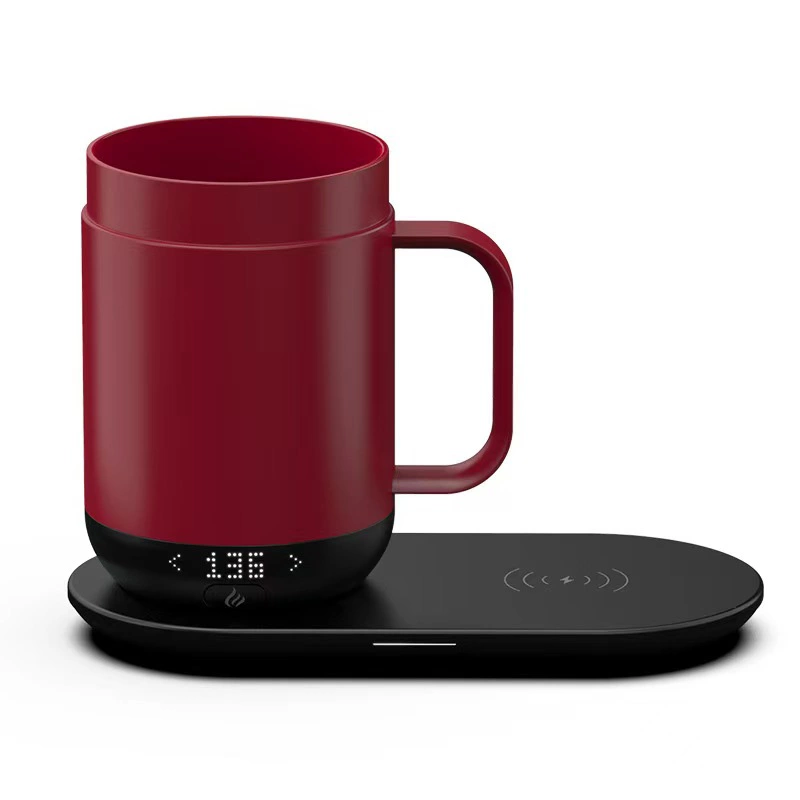 Electric Smart Mug Warmer Wireless Self Heating Coffee Cup USB Coffee Cup Warmer Wireless Charger Coffee Cup Warmer